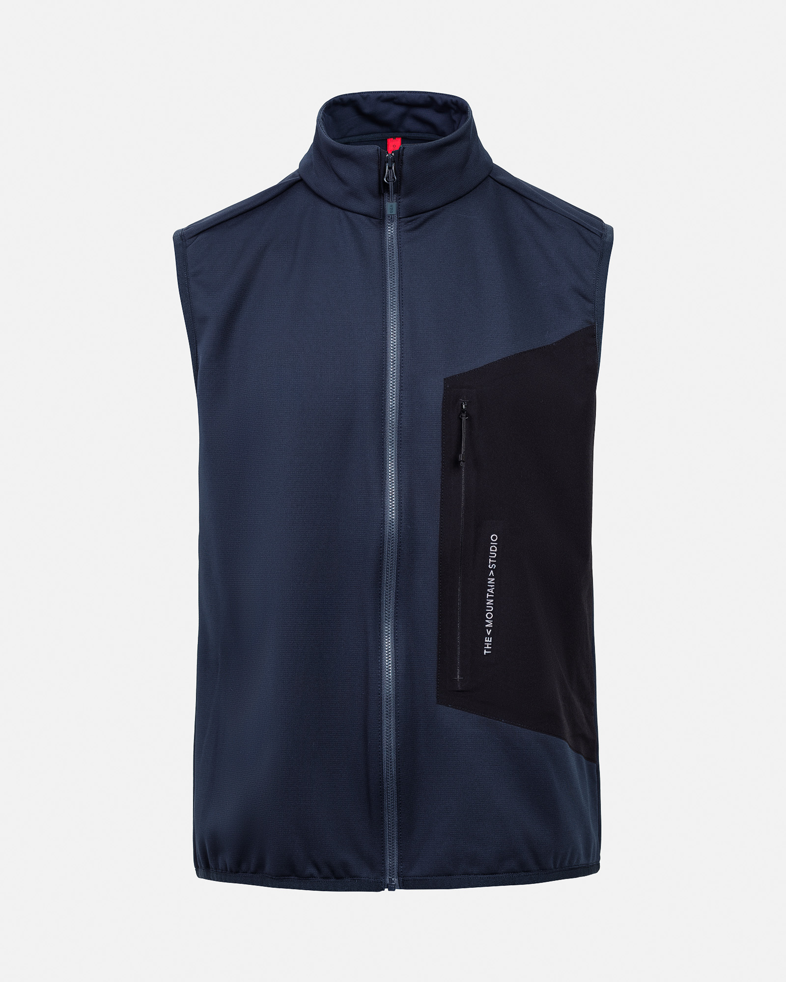 THE MOUNTAIN STUDIO - TECNO GRID FLEECE VEST